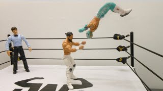 JWS - Rey Mysterio vs Andrade \\