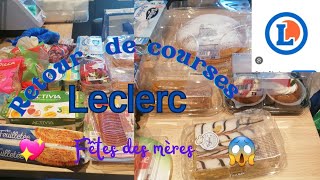 # RETOUR DE COURSES🧀🍤🎂🍓 DE LECLERC #👍