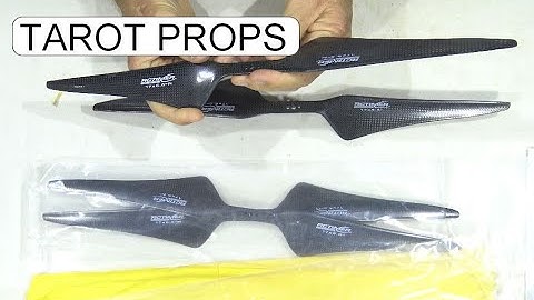 UNBOXING RCTIMER 17x5 5 1755 CARBON FIBER PROPELLER
