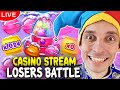 Losers battle  casino stream with mrbigspin 07122023