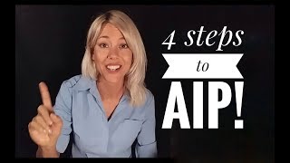 How to start AIP!  Paleo Autoimmune Protocol in 4 steps (Cold Turkey Method)