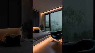 Heavy Rain Serenity Cozy Cabin, Soft Blankets, And Peaceful Vibes