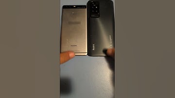 Huawei p9 plus vs Redmi Note 11 design test #shorts #youtube #tech