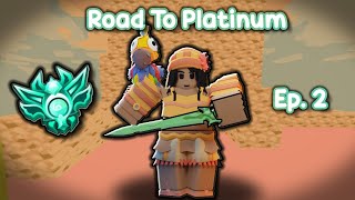 Journey To Platinum Rank! #2 | Roblox Bedwars