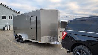 Legend Trailers 7 x 18 Enclosed Trailer! New Project! by MSM Adventures 6,657 views 3 years ago 5 minutes, 9 seconds