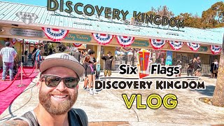 Six Flags Discovery Kingdom Vlog July 2023