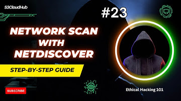 #23  Master Network Scanning with NetDiscover (Kali Linux)