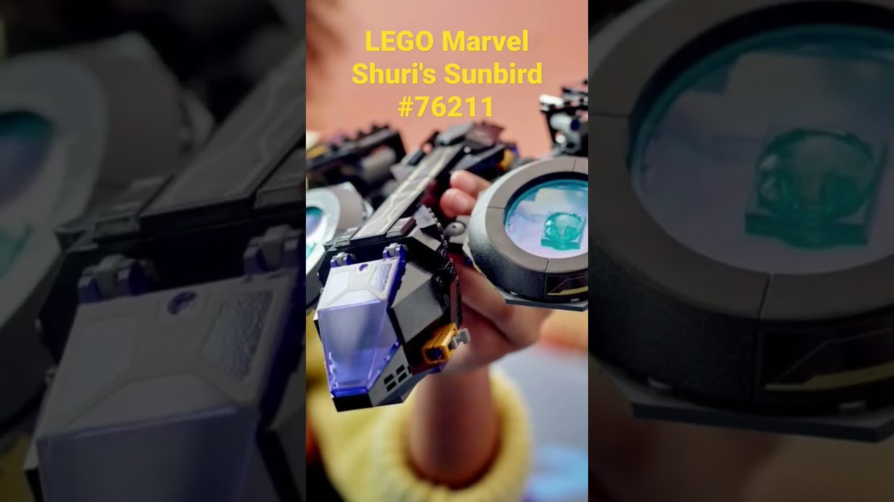 Short Review LEGO Marvel Shuri's Sunbird 