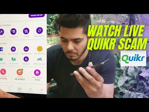 Quikr SCAM LIVE | iPhone SCAM | UPI Scam