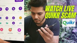 Quikr SCAM LIVE | iPhone SCAM | UPI Scam screenshot 1