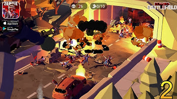 Zombie Battlefield Gameplay Walkthrough Part 2  (iOS, Android)