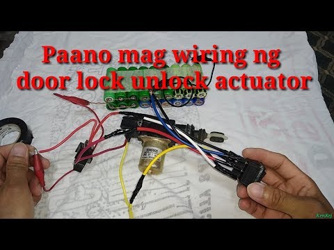 Video: Paano gumagana ang mga actuator ng lock ng pinto?