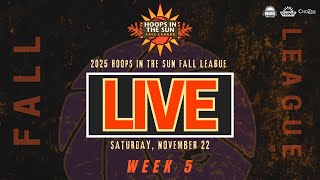 Hoops In The Sun 2025 Fall League Week 5