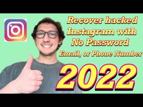 HOW TO GET BACK A HACKED INSTAGRAM ACCOUNT | November 2021