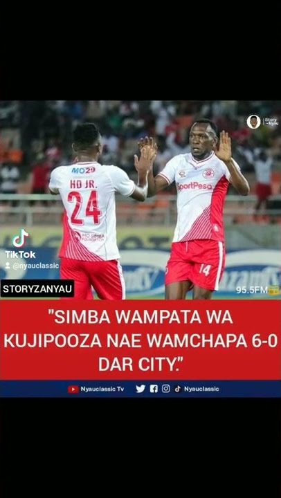 SIMBA LEO WAMEMPATA WA KUMUONEA 6-0 SIO POWA #STORYZANYAU