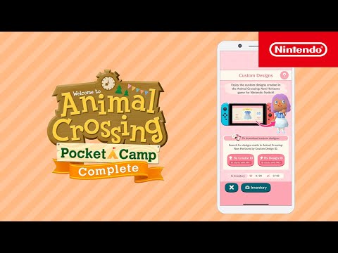 Animal Crossing: Pocket Camp Complete – Introducing Importing Custom Designs
