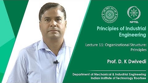 Lec 11: Organizational Structure: Principles