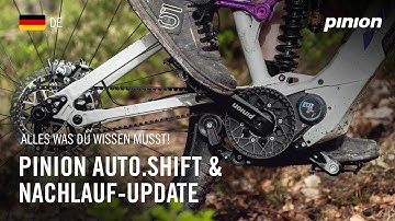 Neu: Pinion AUTO.SHIFT vollautomatisches Schalten! Alle MGU Smart.Shift-Funktionen & Nachlauf-Update