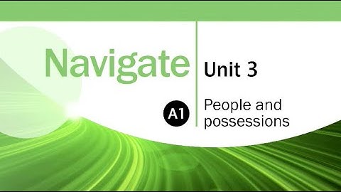 Navigate A1 Voxpops Unit 3