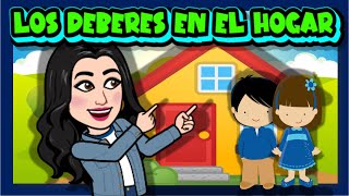 Los deberes de los niños en el hogar