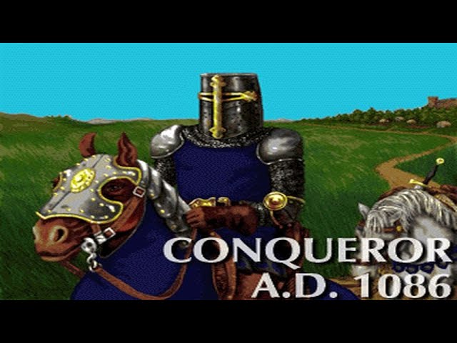 Jeu PC Conqueror A.D. 1086 - Édition Big Box Sierra - Complet Et En Bon état