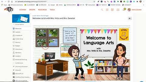 How to make your Bitmoji Classroom a banner on Schoology