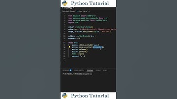 Move HTML Sliders with Selenium in Python | Python Tutorial