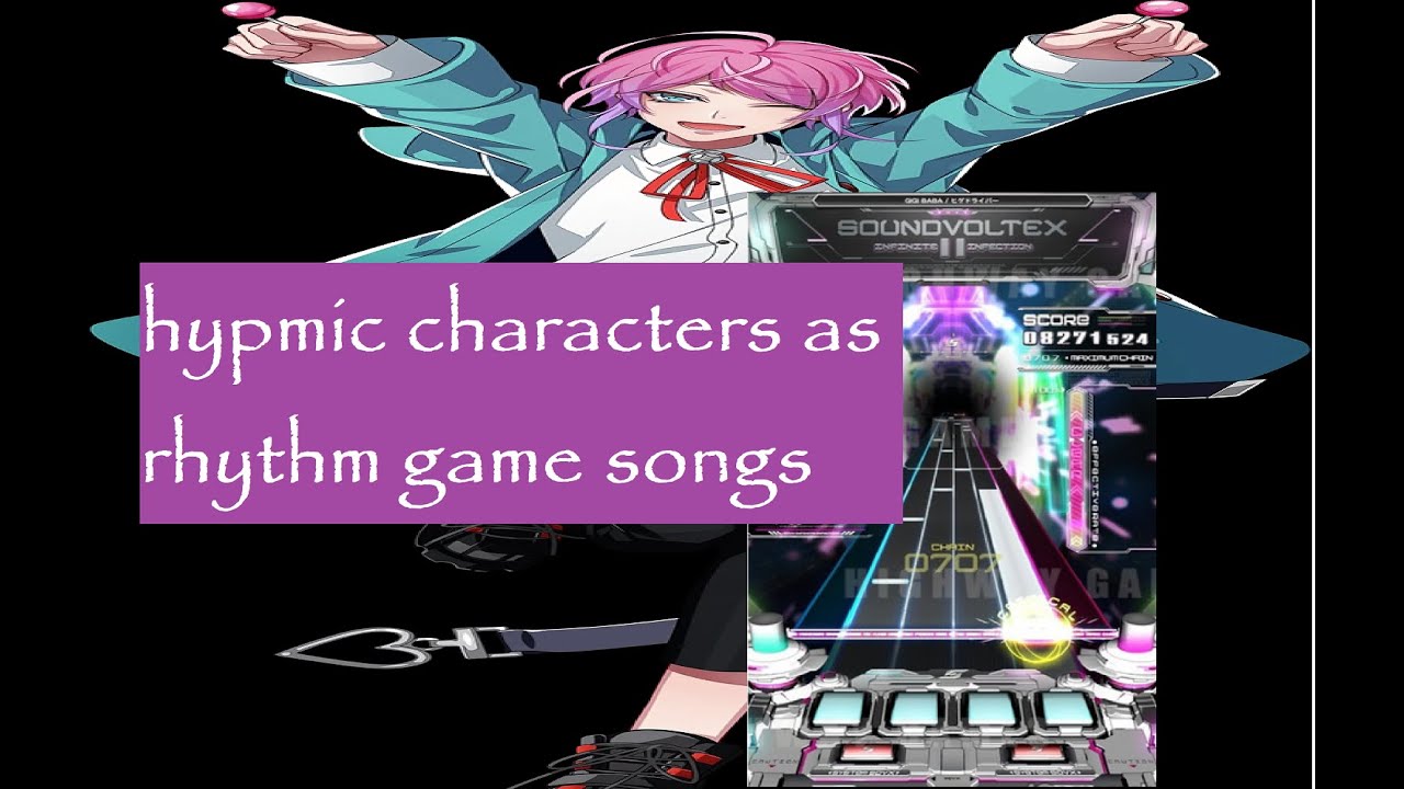 Hypnosis Mic Characters as Rhythm Game Songs (that I know of)