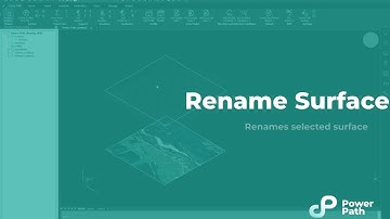 [Rename Surface] How to rename created or imported surface in Power Path?