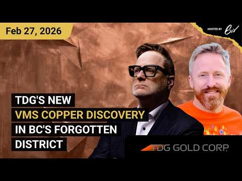 TDG's New VMS Copper Discovery In BC's Forgotten District | TDG Gold Corp