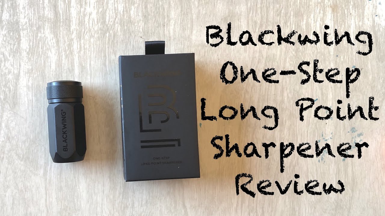 Palomino Blackwing Long Point Sharpener Review - the paper kind