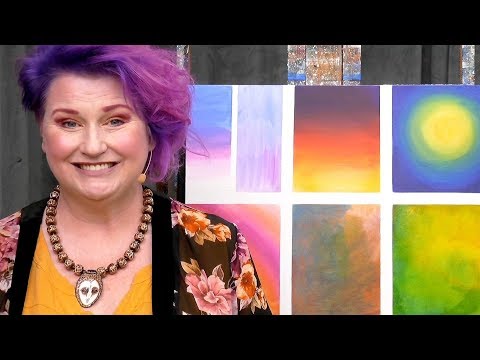 How to blend Acrylics like oil 6 Easy ways 😻👍✍️