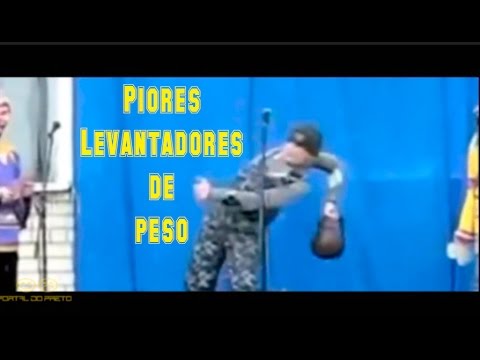 Os Piores Levantadores de Peso