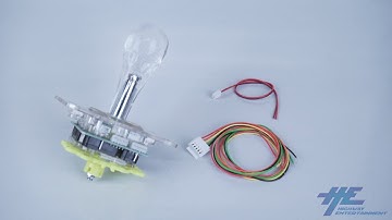 Add a Cyclone Style Illuminated Multi-coloured Joystick for Arcade Machines
