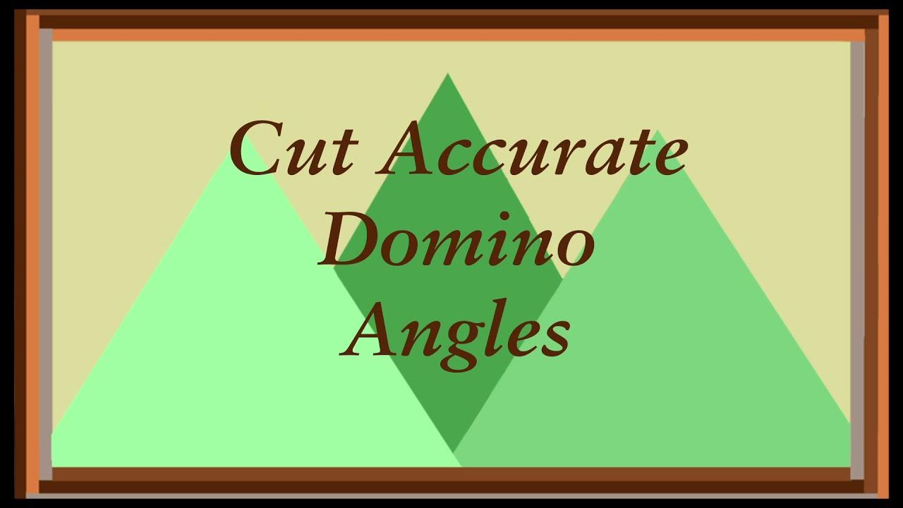 Accurate Domino Angles YouTube