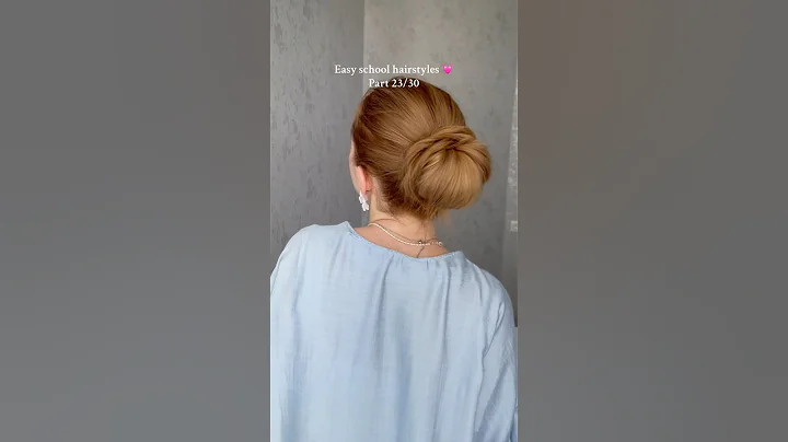 Easy school hairstyles 23/30 #schoolhairstyles Back to school hair ideas   #hairstyle #hairtutorials
