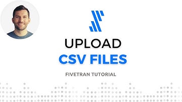 Load CSV files with the Upload feature on Fivetran