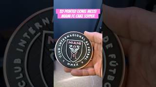 Lionel Messi Cake Topper #shorts #3dprinting #messi