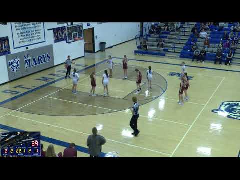 St. Marys vs Silver Lake High School Girls' JuniorVarsity Basketball