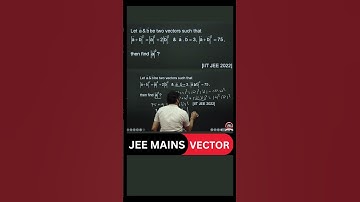Vector | JEE Mains | India’s No.1 institute for NIMCET CUET MCA Entrance Training