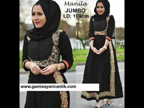 Model Gamis Bludru