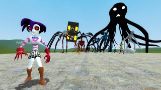 KUASAR VS TREVOR HENDERSON CREATURES!! Garry's Mod Sandbox