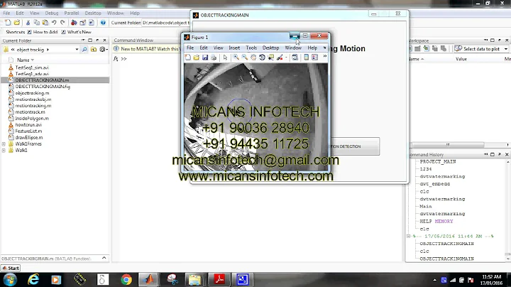 Object Tracking System Using Motion Detection