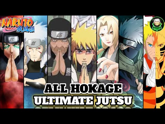 All HOKAGE Ultimate Jutsu NARUTO X BORUTO Ultimate Ninja STORM CONNECTIONS  