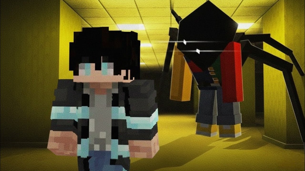 Minecraft Backrooms with Blusi