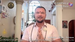 The Sacred Print Shop of God · Part II — The Human Printing Press (Sermon Only)
