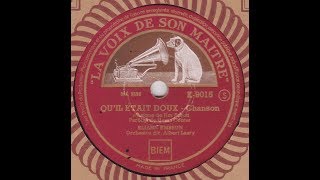 Eliane Embrun " qu'il était doux " 1949
