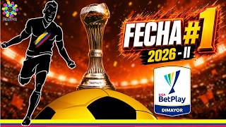 This is how MATCHDAY 1 of the 2026 Liga BetPlay - II is PLAYED ⚽🇨🇴 Colombian Soccer Matchday 1
