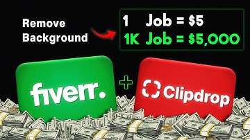 Remove Background Get Money 🤑 How To Make Money On Fiverr