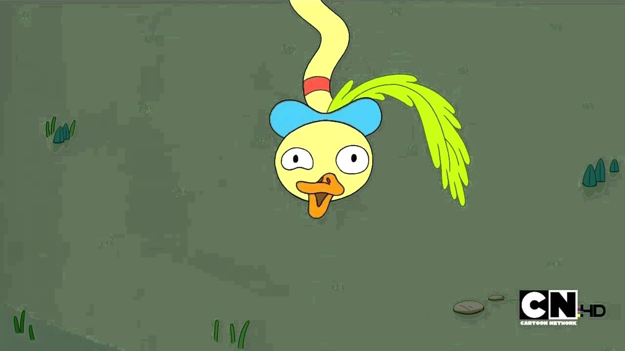 goose getting slapped
